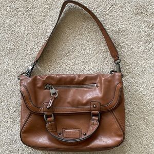 Nine West brown leather purse